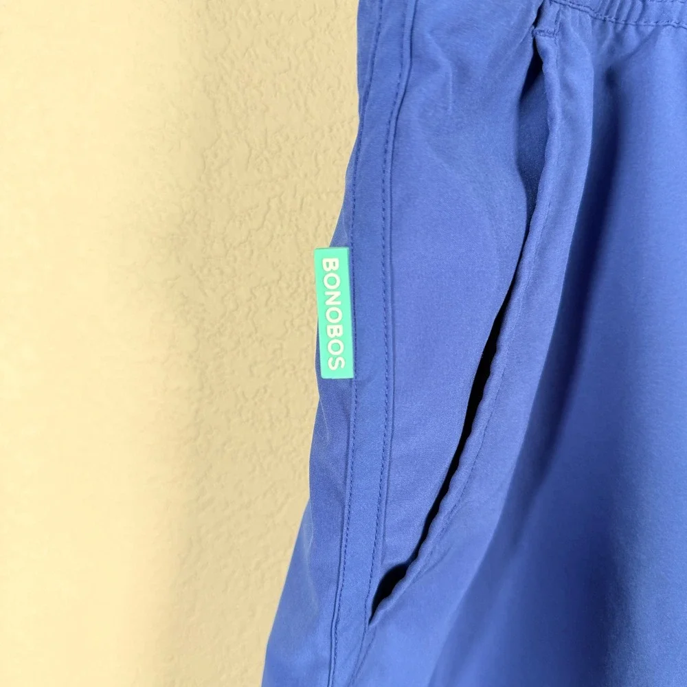 Bonobos Swim Trunks Mens‎ XXL Blue Lighthouse Embroidered 5 Inch Inseam